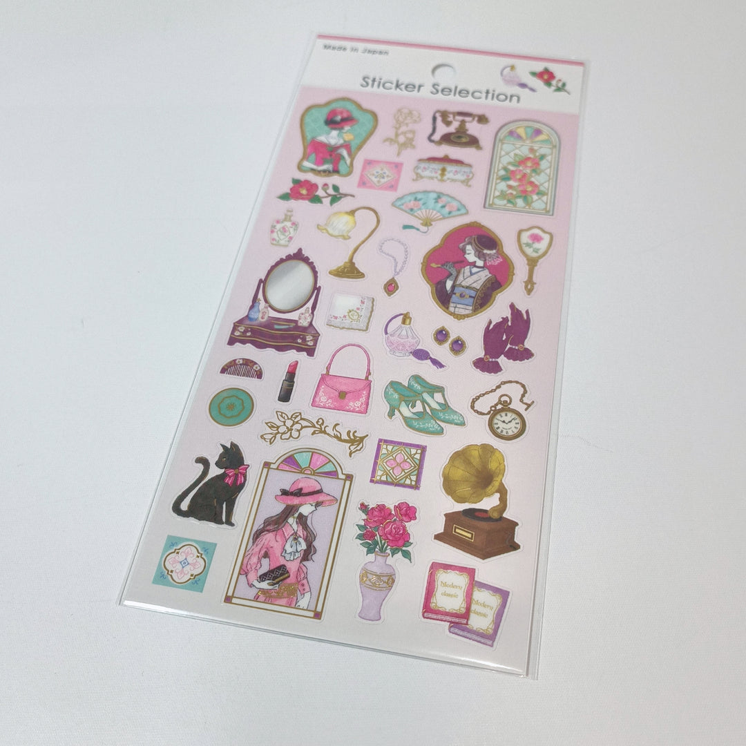 Sticker Selection Retro Kissaten Sticker Sheet Set (2pcs.)