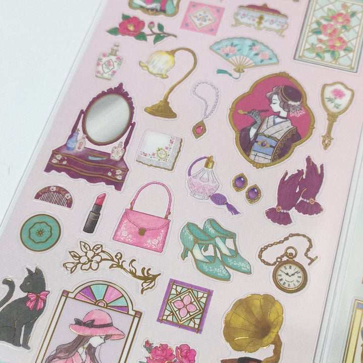 Sticker Selection Retro Kissaten Sticker Sheet Set (2pcs.)