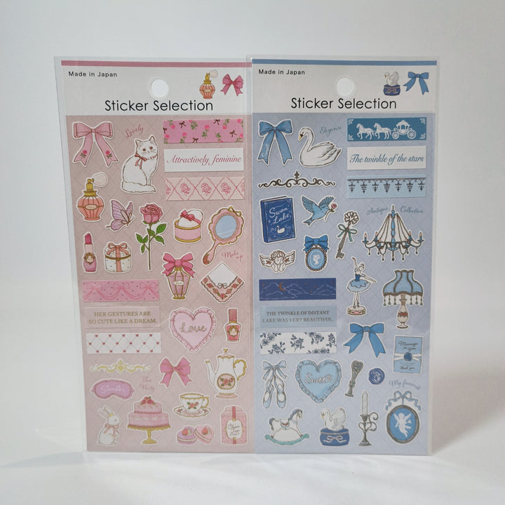 Sticker Selection Love &amp; Sweet Elegance Sticker Sheet Set (2pcs.)