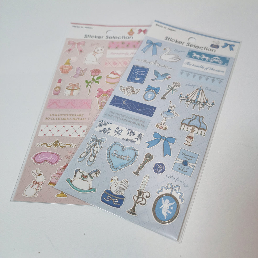 Sticker Selection Love &amp; Sweet Elegance Sticker Sheet Set (2pcs.)