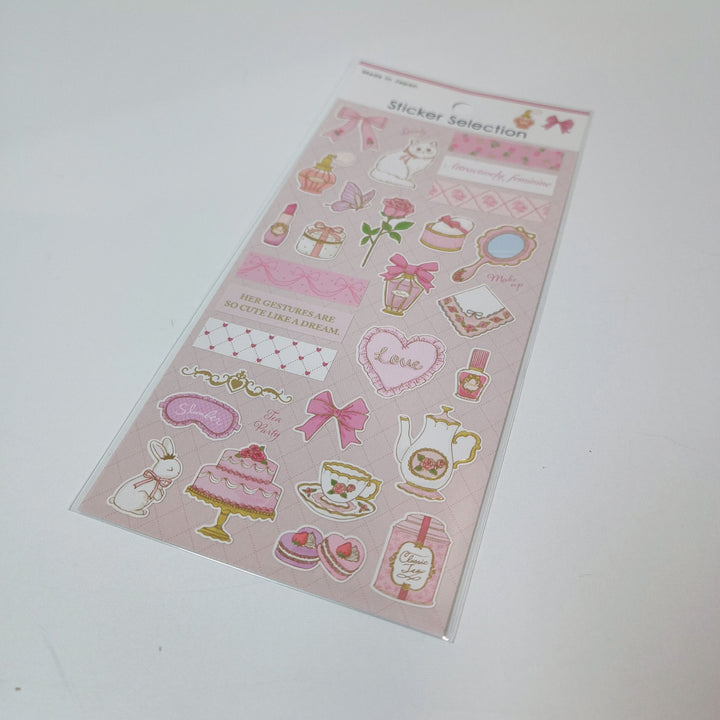 Sticker Selection Love &amp; Sweet Elegance Sticker Sheet Set (2pcs.)