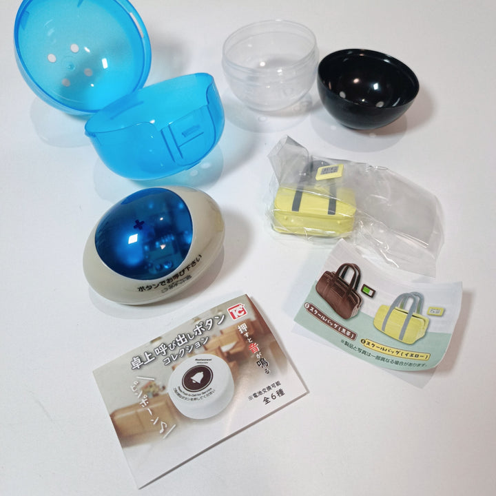 Japan Restaurant Call Button & School Bag Gacha Set (2pcs.)