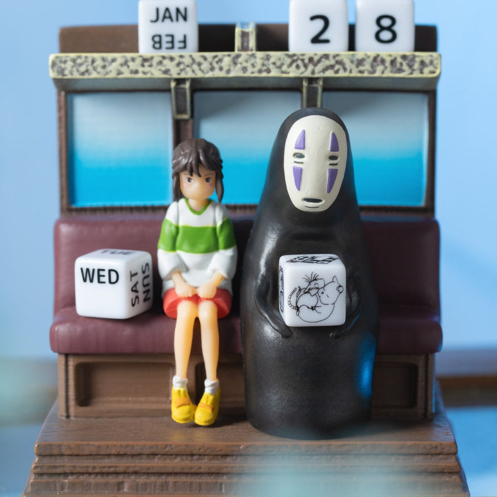 [Pre-order] Spirited Away All-Year-Calendar Figurine (Unabara Railway)