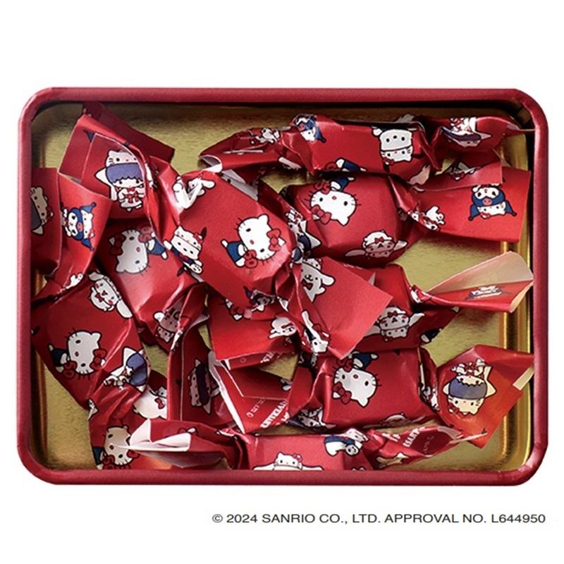 Sanrio Characters Chocolate Tin Can (red)