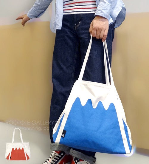 ROOTOTE / Blue Mt.Fuji Large Tote Bag