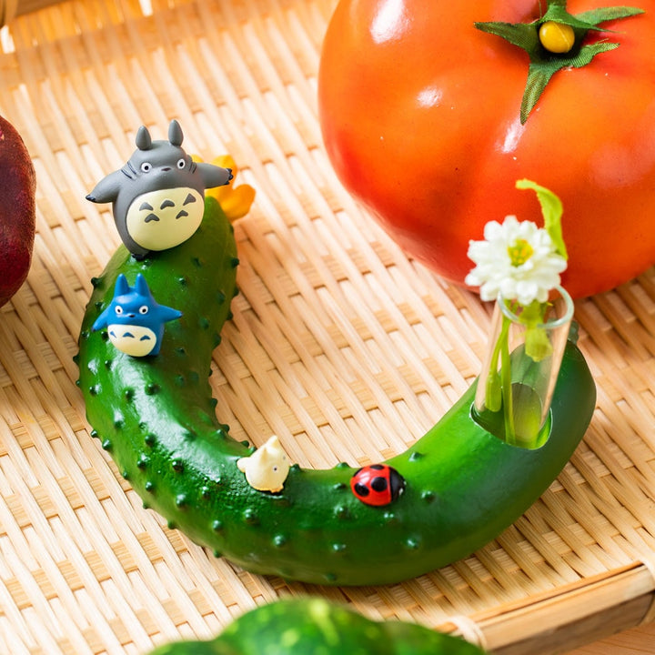 [Pre-order] My Neighbor Totoro Single Flower Vase / cucumber