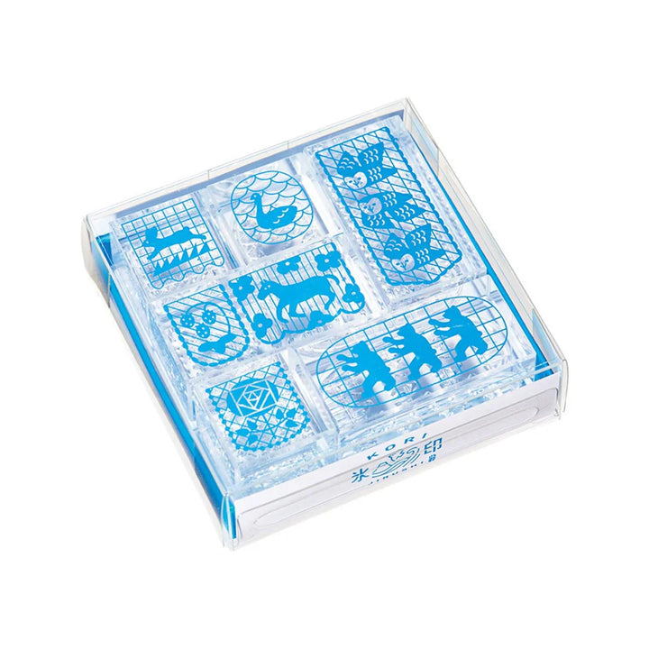 [Pre-order] Kori Jirushi Ice Cube Stamp Set HITOTOKI / KINGJIM