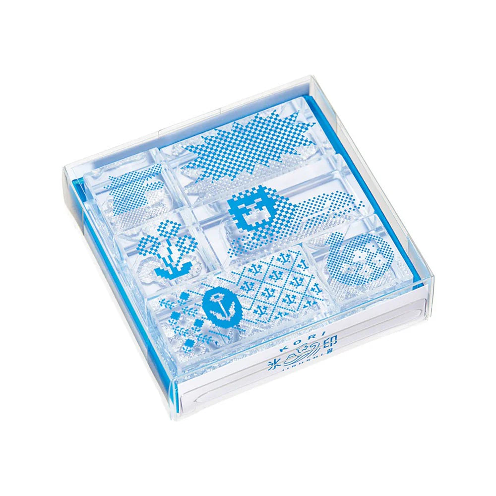 [Pre-order] Kori Jirushi Ice Cube Stamp Set HITOTOKI / KINGJIM