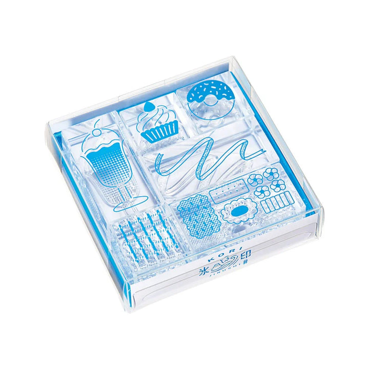 [Pre-order] Kori Jirushi Ice Cube Stamp Set HITOTOKI / KINGJIM