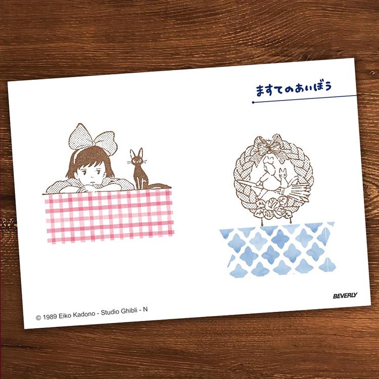 Studio Ghibli Kiki`s Delivery Service Wooden Stamp