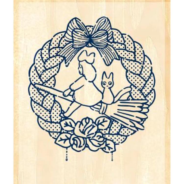 Studio Ghibli Kiki`s Delivery Service Wooden Stamp