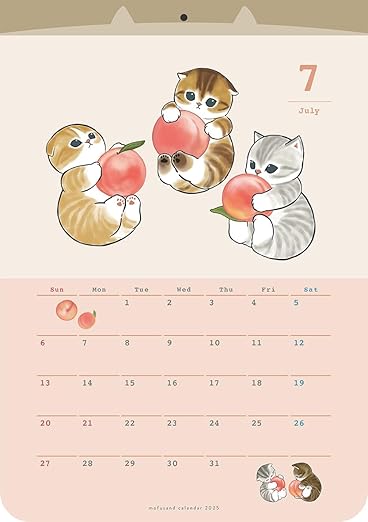 [Pre-order] Mofusand 2025 Wall Calendar