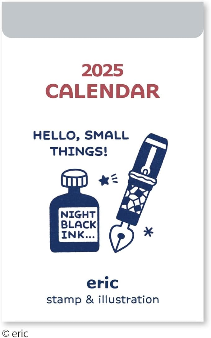 [Pre-order] eric 2025 Daily Calendar (97x61 mm) – Rainbowholic Shop