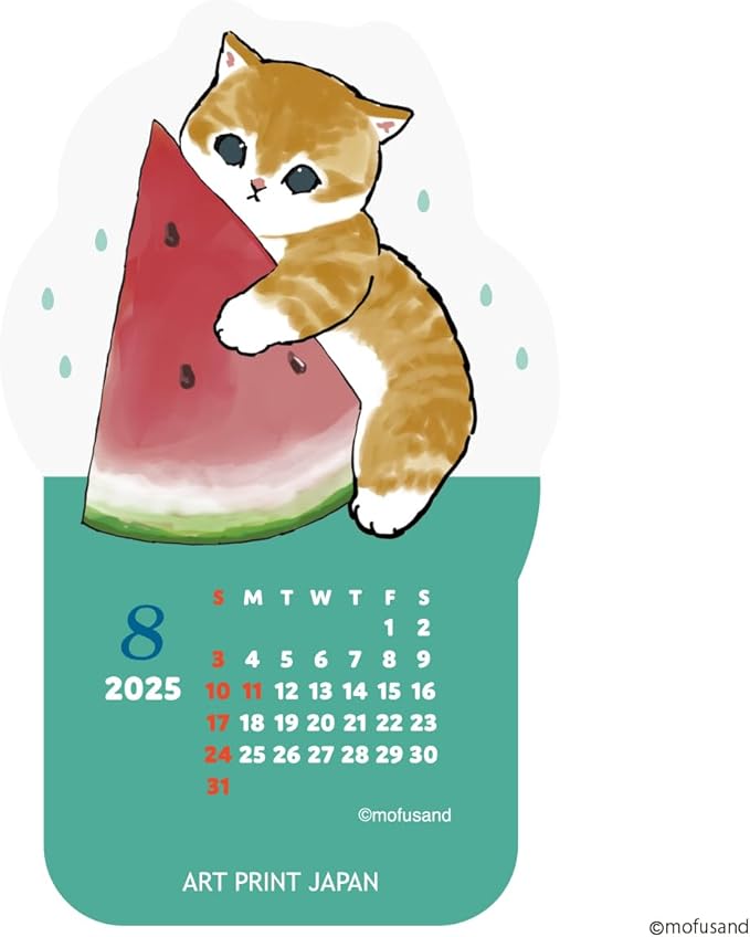 [Pre-order] Mofusand 2025 Diecut Desktop Calendar