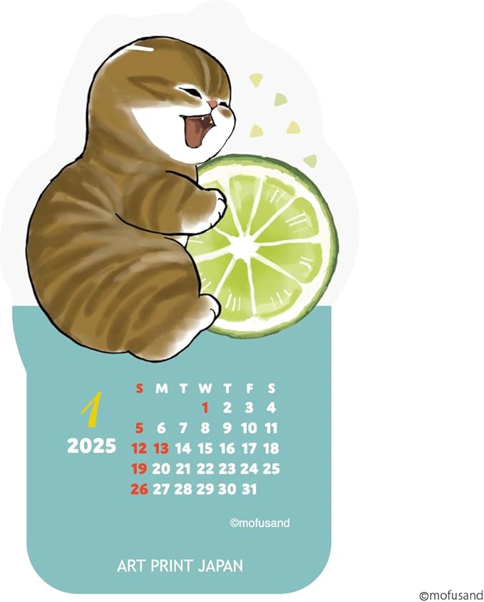 [Pre-order] Mofusand 2025 Diecut Desktop Calendar