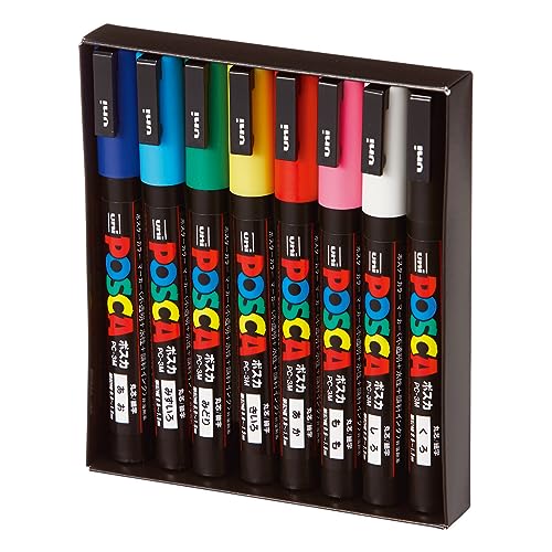 [Pre-order] Mitsubishi Posca / Water Color Marker Set