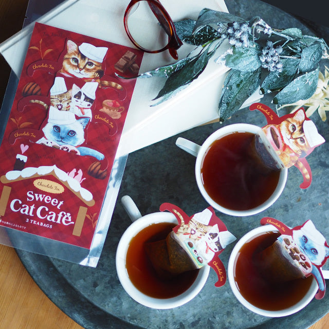 Sweet Cat Cafe Chocolate Hook Tea (3 pcs.)