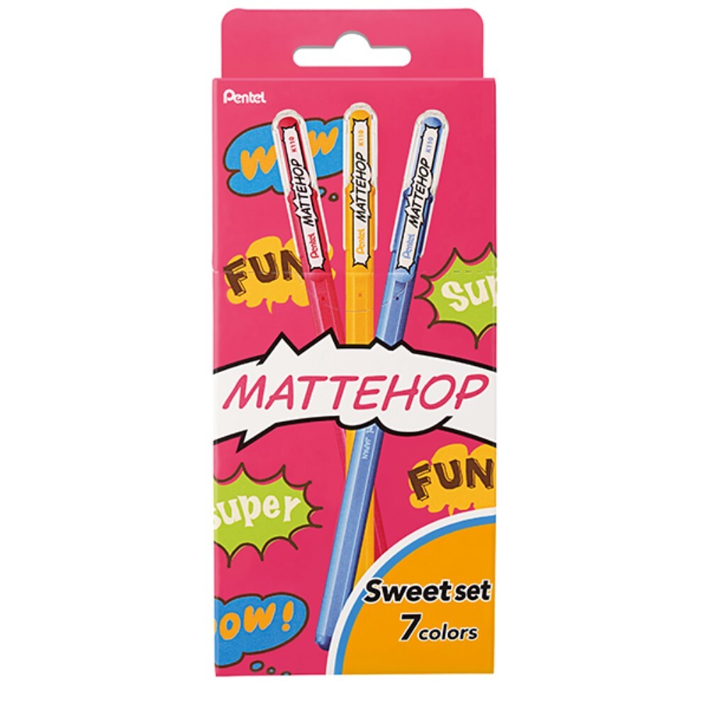 [Pre-order] Penteru MATTEHOP / Gel Ink Pen Set