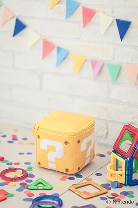 [Pre-order] Super Mario Hatena Block Pouch Special BOOK