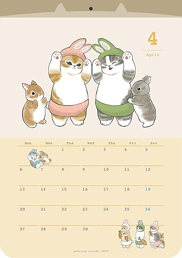 [Pre-order] Mofusand 2025 Wall Calendar