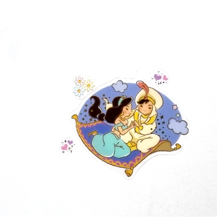 Aladdin & Magic Lamp Sticker