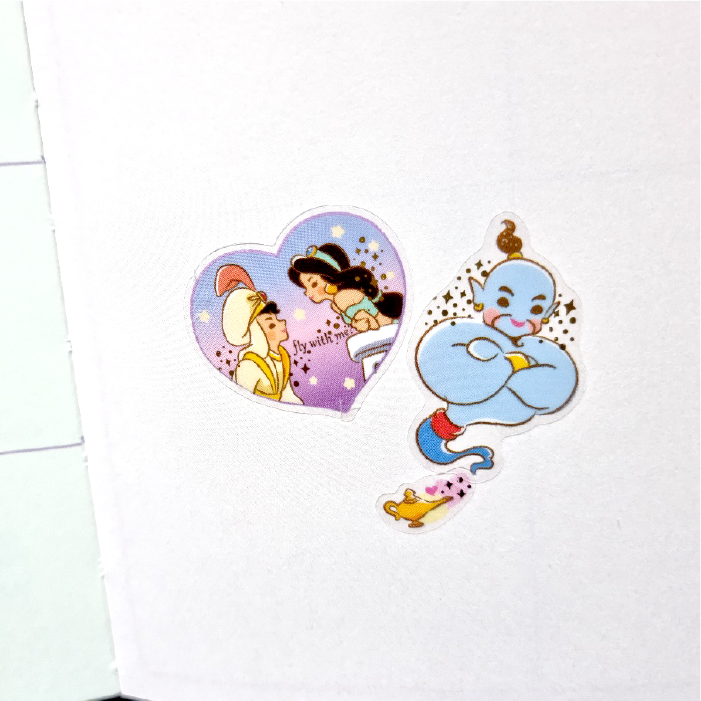 Aladdin & Magic Lamp Sticker