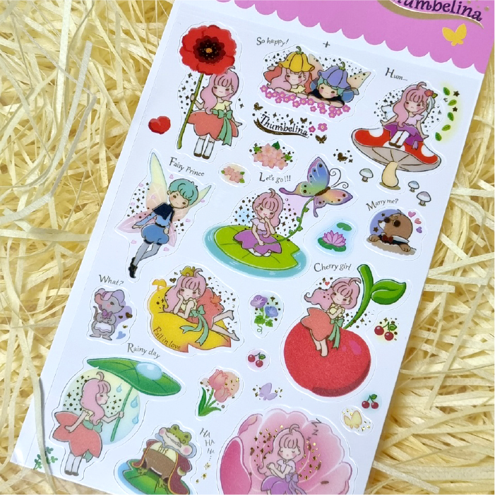 Thumbelina Sticker