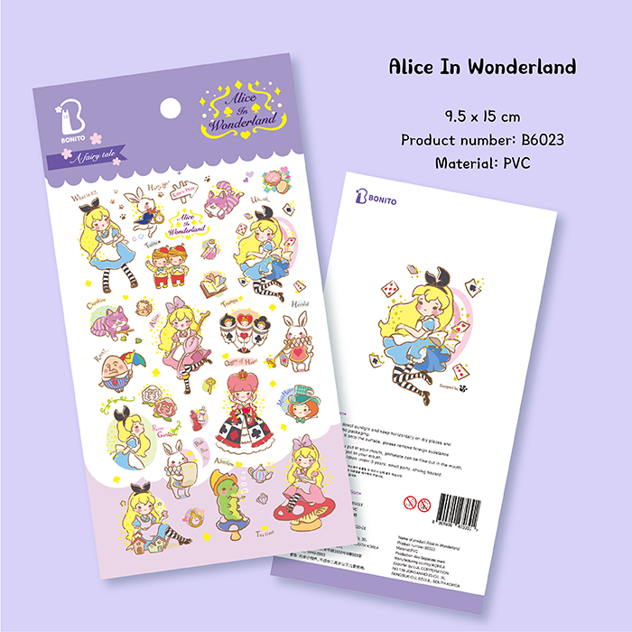 Alice in Wonderland Sticker