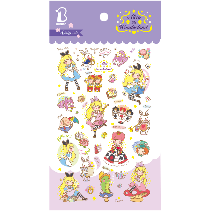 Alice in Wonderland Sticker