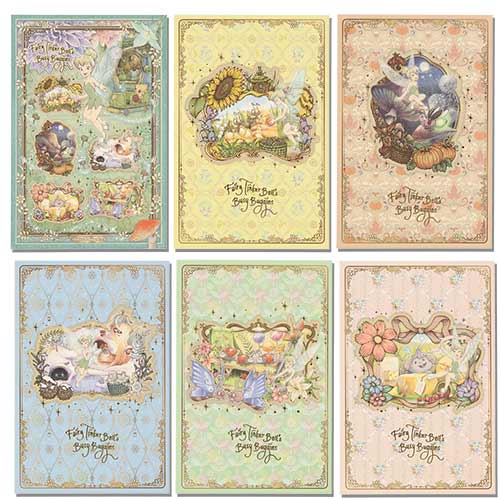 [Limited] Tokyo Disney Fantasy Springs Tinkerbell Postcard Set (6 pcs.)