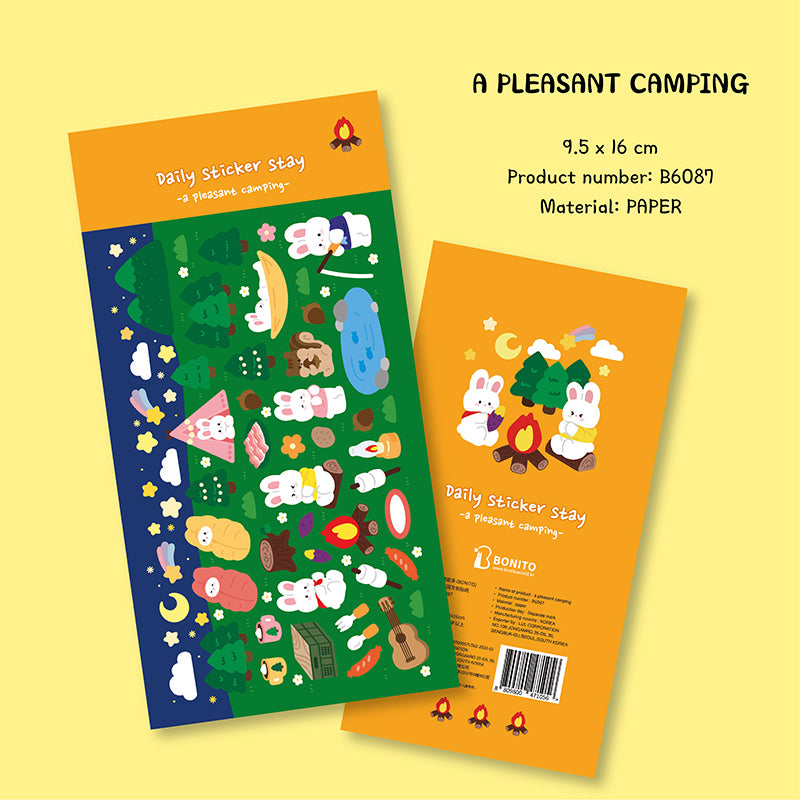 Pleasant Camping Sticker