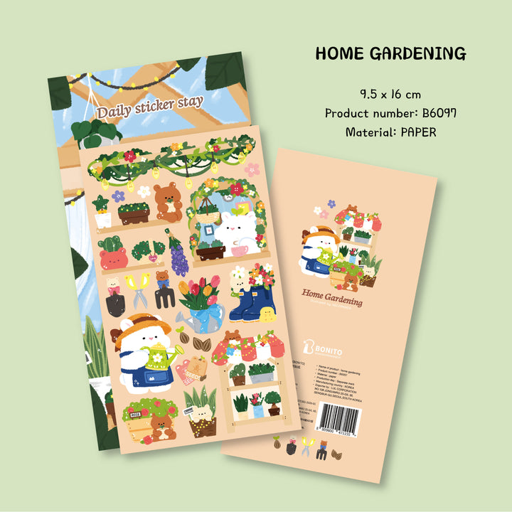 Home Gardening Sticker