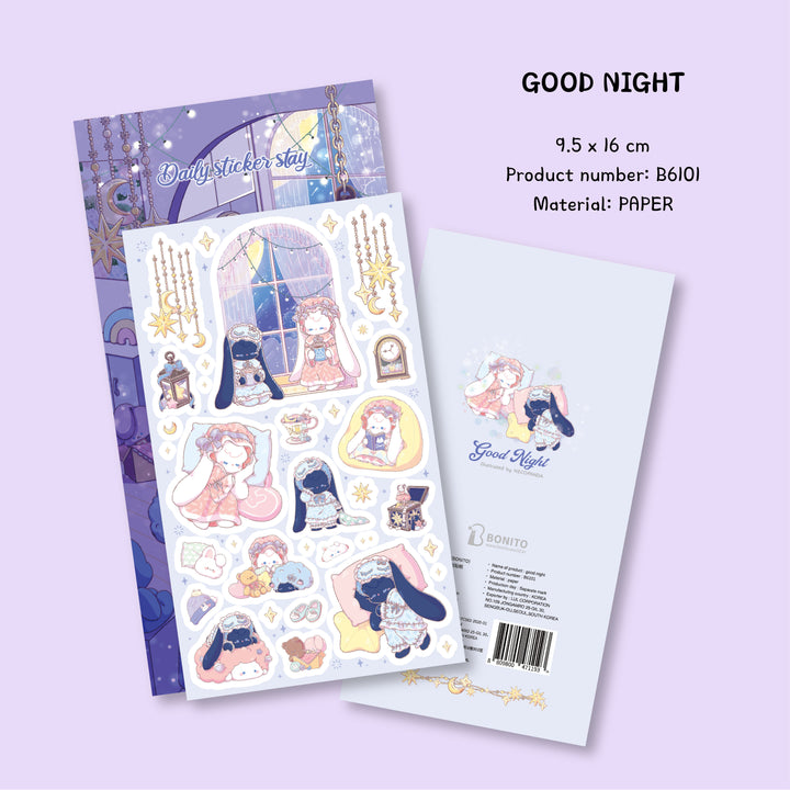 Good Night Sticker