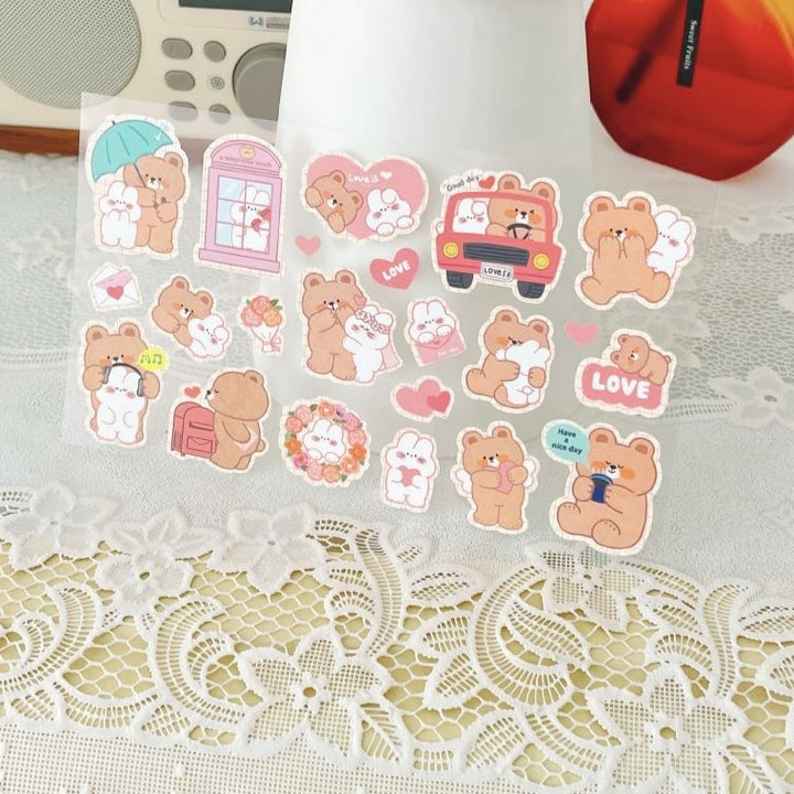 Lovely Bear Sticker