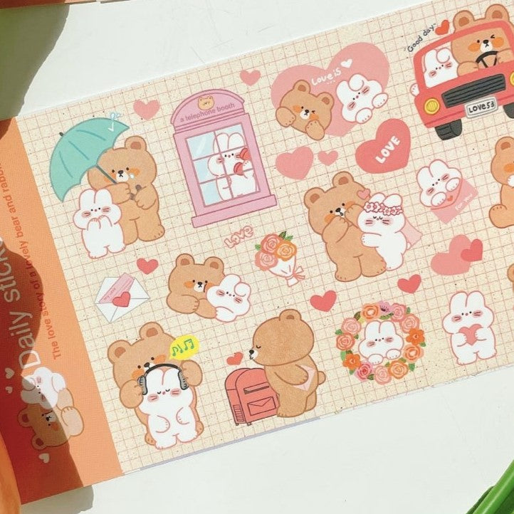 Lovely Bear Sticker