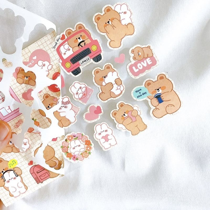 Lovely Bear Sticker