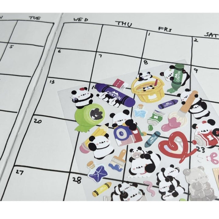 Artplay With Panda Sticker