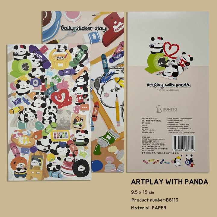 Pegatina Artplay con Panda