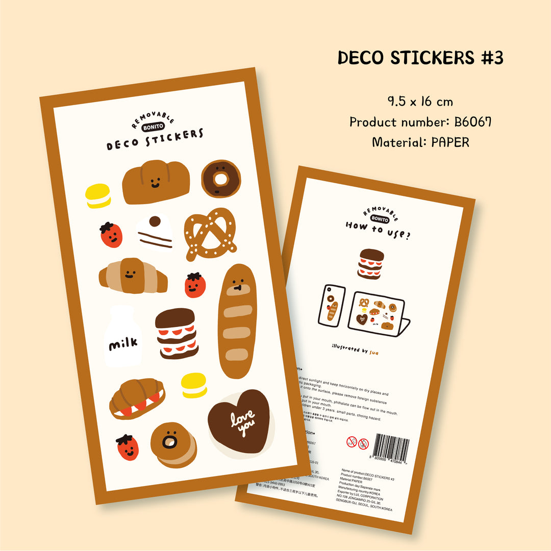 DECO STICKERS #3 Sticker