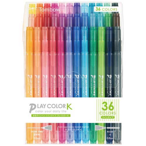 [Pre-order] Tombow Play Color 2 / Water Color Marker Set