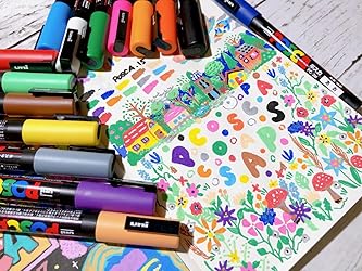 [Pre-order] Mitsubishi Posca / Water Color Marker Set