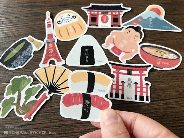 Welcome to Japan Vinyl Sticker / Asakusa Senso-ji Temple