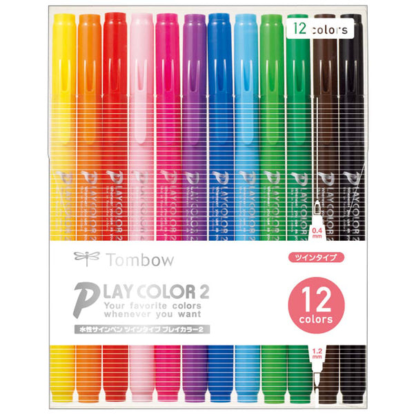 [Pre-order] Tombow Play Color 2 / Water Color Marker Set