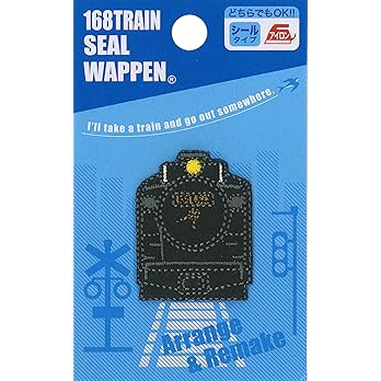 [pre-order] Irohaism Japan Train Seal Patch (front view)