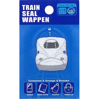 [pre-order] Irohaism Japan Train Seal Patch (front view)