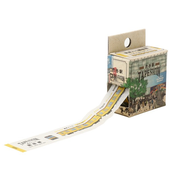 [RESTOCK!] TAPE STATION SHIBUYA Washi Tape / Tokyo Metro Ginza Line 1000