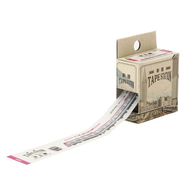 [RESTOCK!] TAPE STATION SHINJUKU Washi Tape / Keio Line 5000