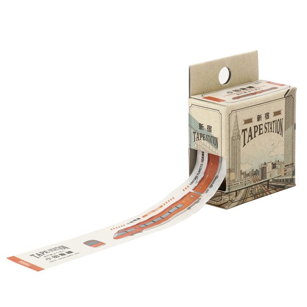 [RESTOCK!] TAPE STATION SHINJUKU Washi Tape / Odakyu 70000 Model GSE Car