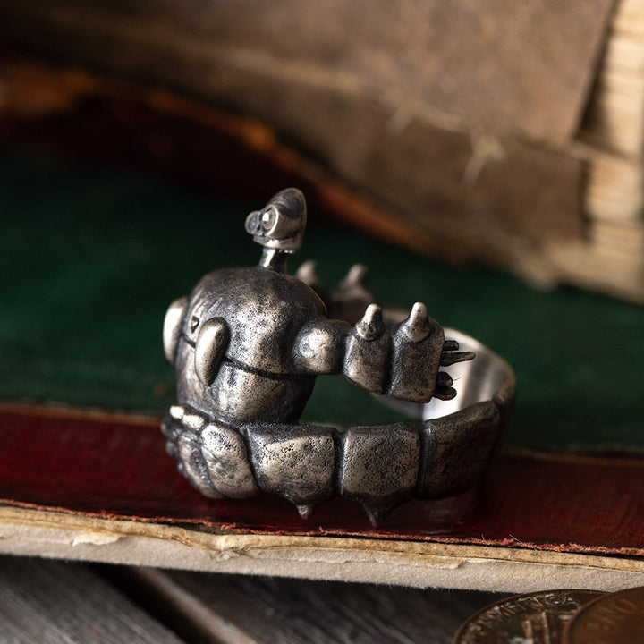 [Pre-order] Castle in the Sky Robbot Soldier Silver Ring