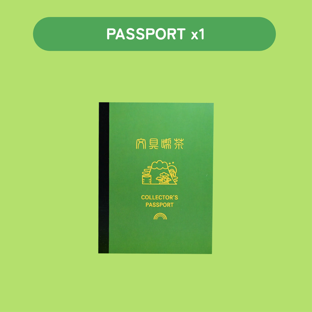 Rainbowholic Collector’s Passport Matcha Green